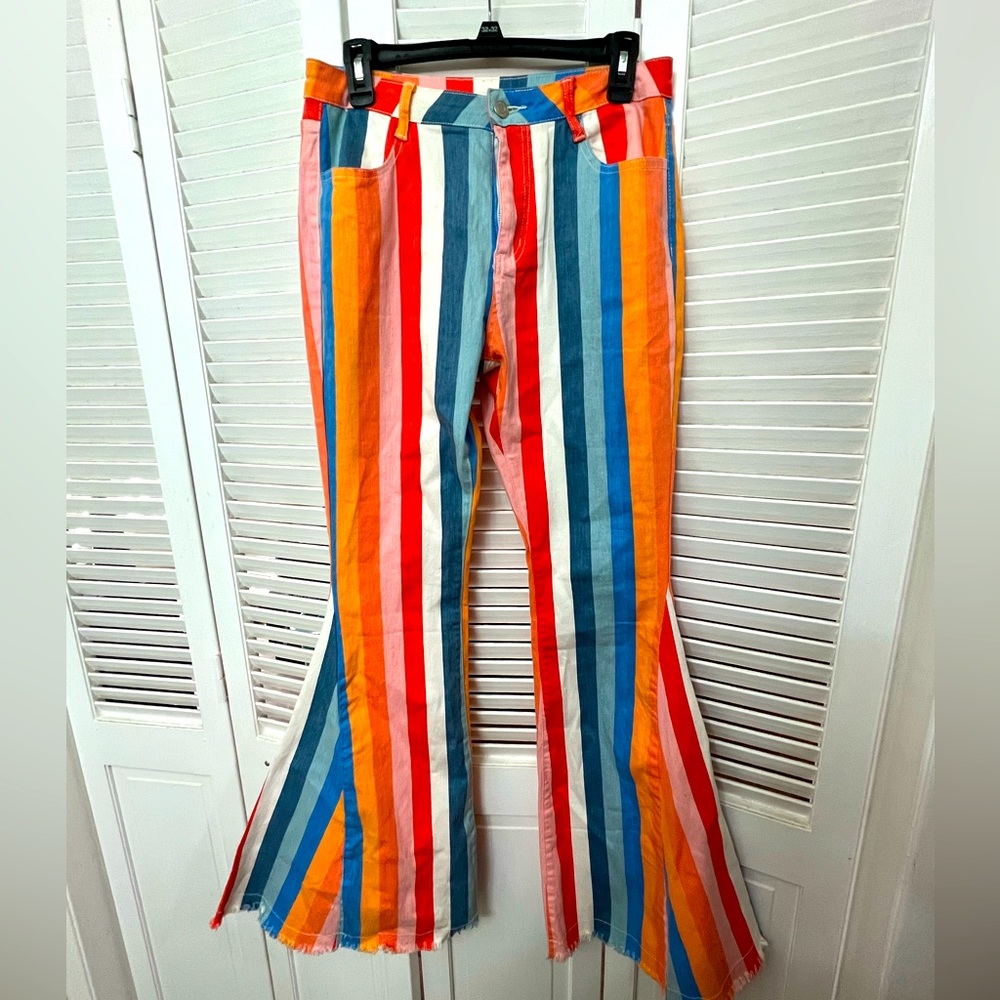 Women’s Rainbow Flare Jeans